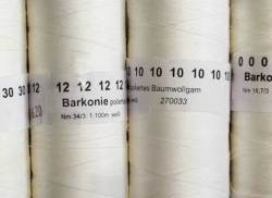 Barkonie big bobbins, white