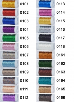 Metallic thread Glimco Nel 80/3