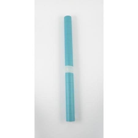 Blaue Folie, transparent, matt, selbstklebend 1 m x 33 cm (01303), Klöppelzubehör