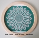 Round tray, ash wood, 40 cm