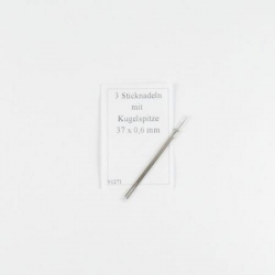25 Ball point needles 37x0,6mm